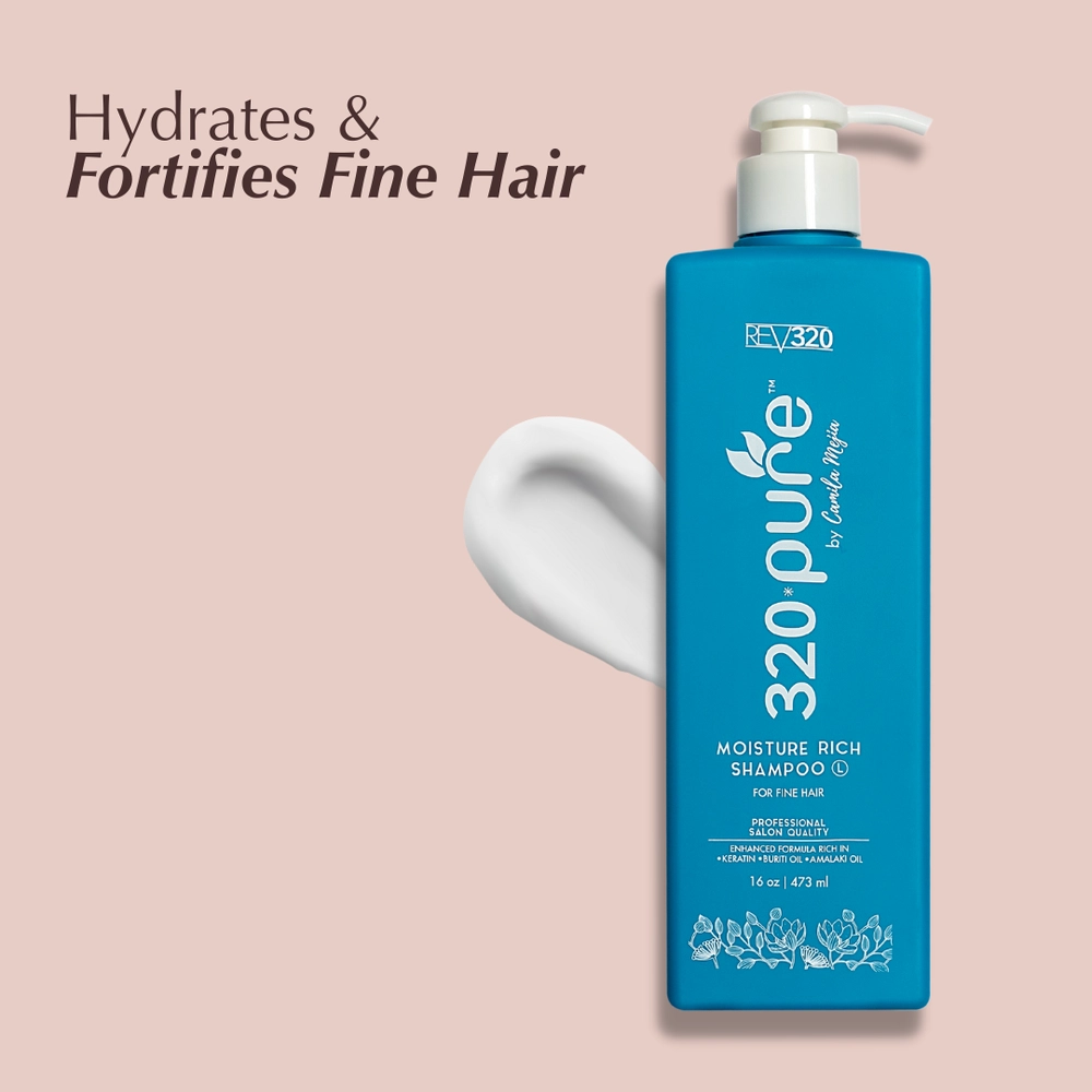 MOISTURE RICH SHAMPOO FOR FINE HAIR - Image 2