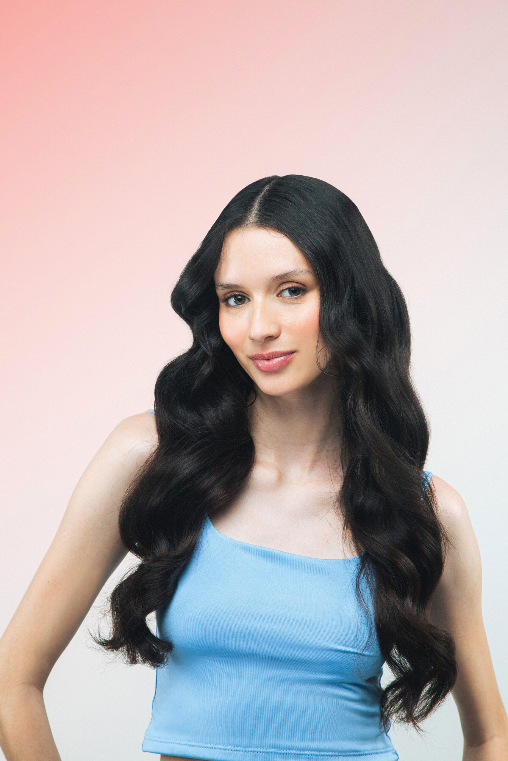 Three Twenty Pure professional finished hair result